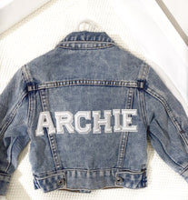 Load image into Gallery viewer, PLAIN Personalised Denim Jacket
